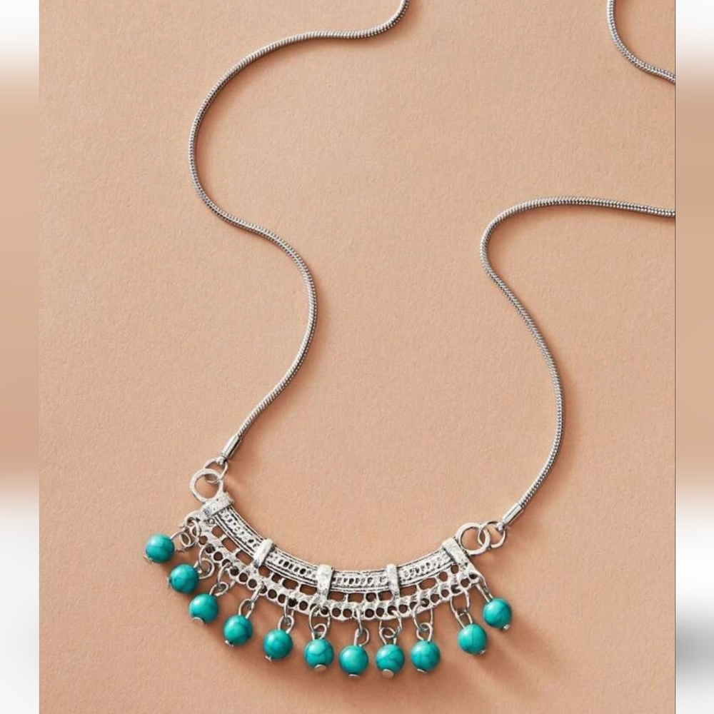 Sale 💥💥Round Tassel Charm Necklace